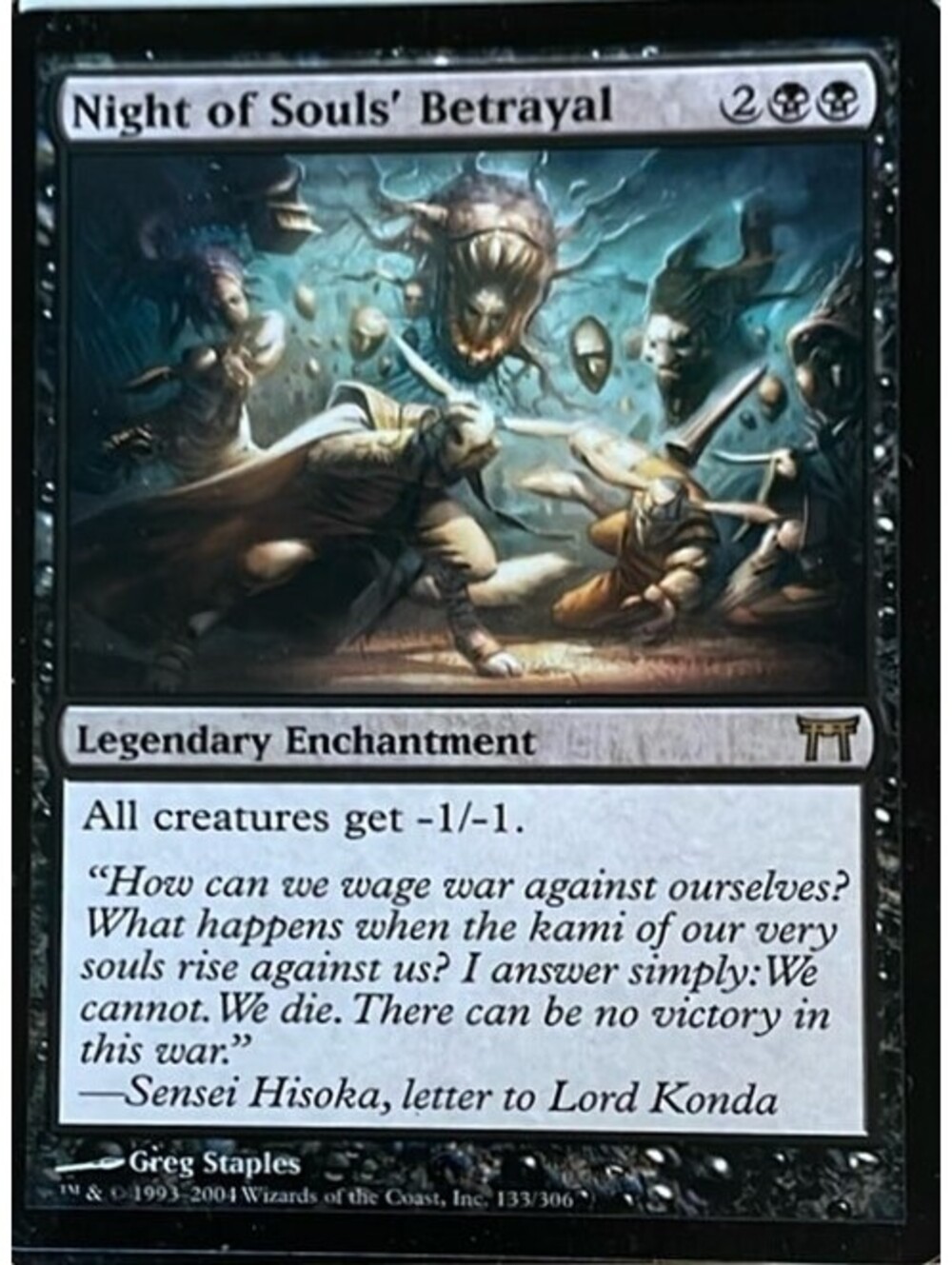 Champions of Kamigawa Night of Souls' Betrayal